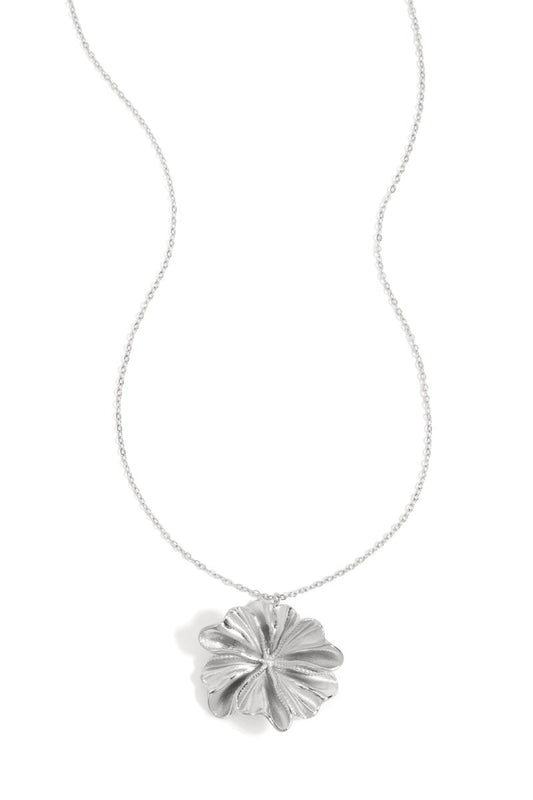 Ketting met bloemhanger - 2 kleurenRojaluxe