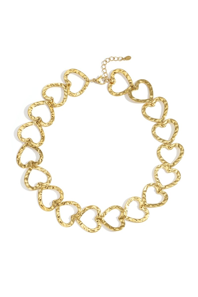 Ketting met Hartvormige SchakelsRojaluxe