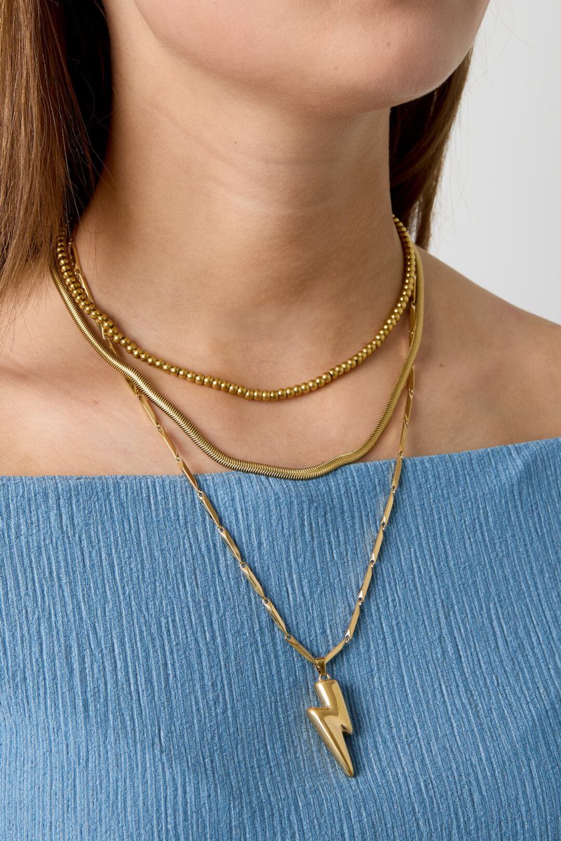 Ketting met opvallend bliksemschichtRojaluxe