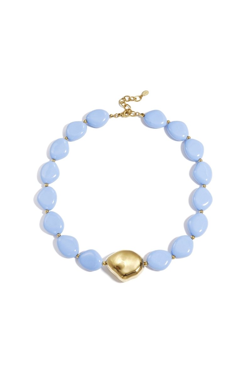 Ketting met Organische Kralen - 3 kleurenRojaluxe