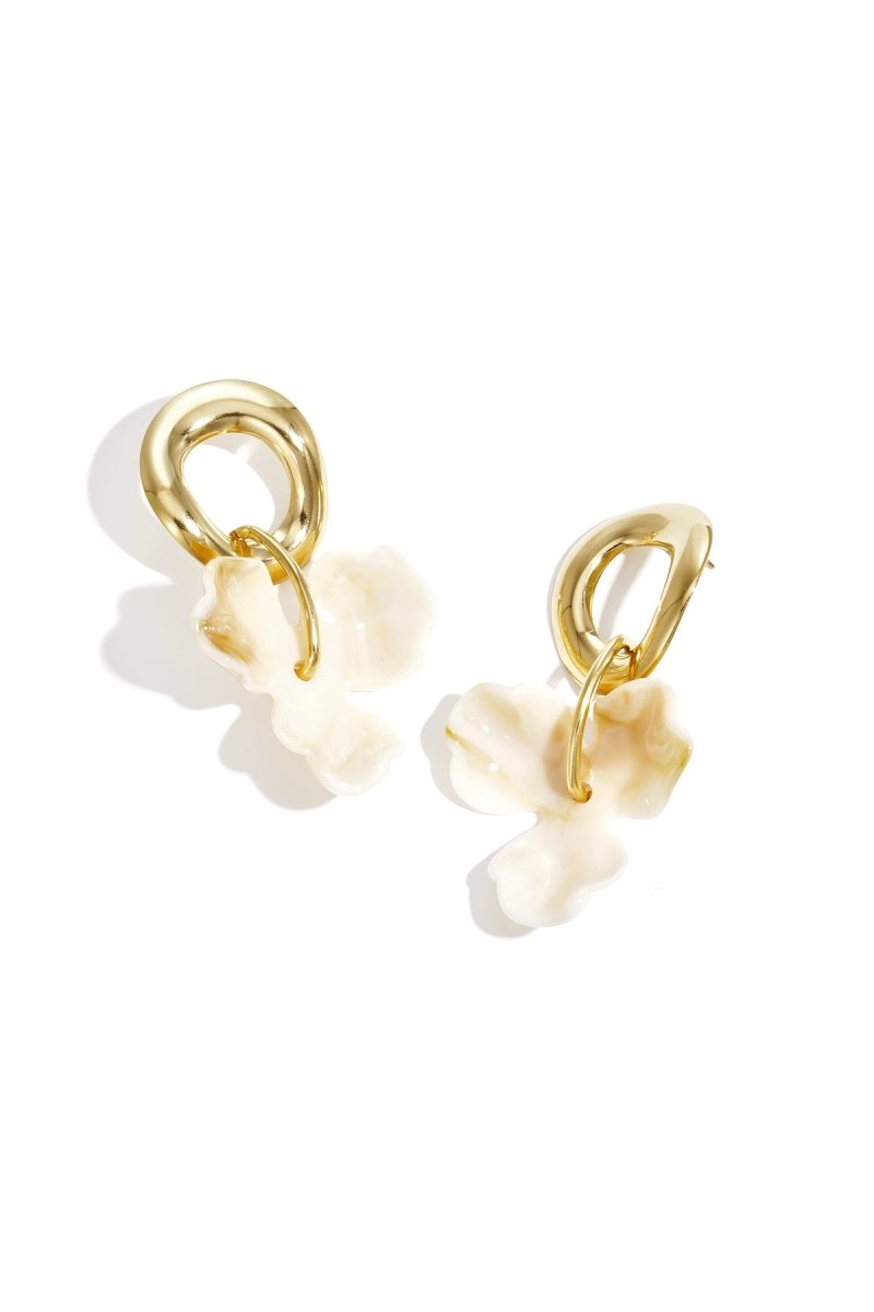 Leafy Flow Statement Earrings - 3 kleurenRojaluxe