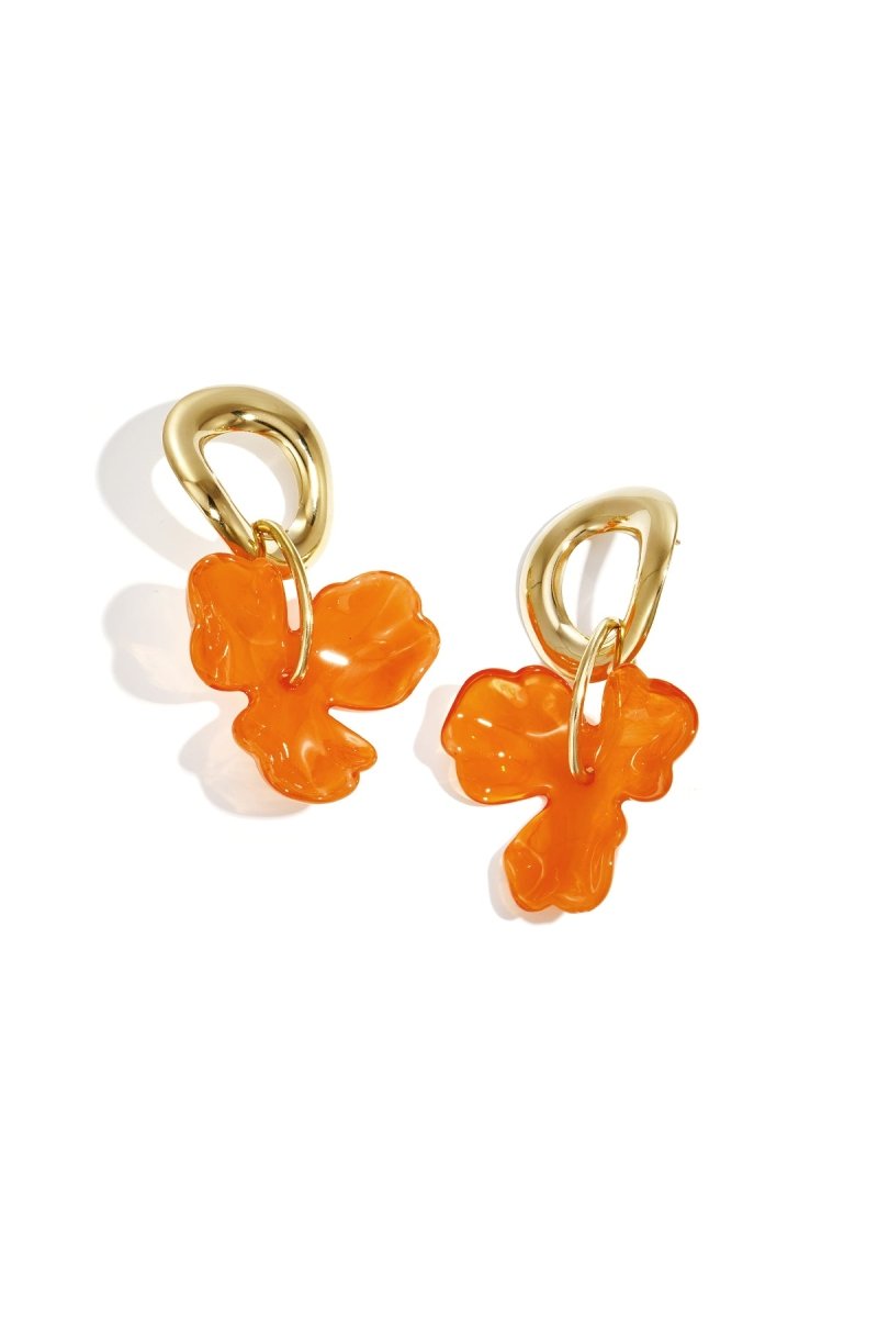 Leafy Flow Statement Earrings - 3 kleurenRojaluxe