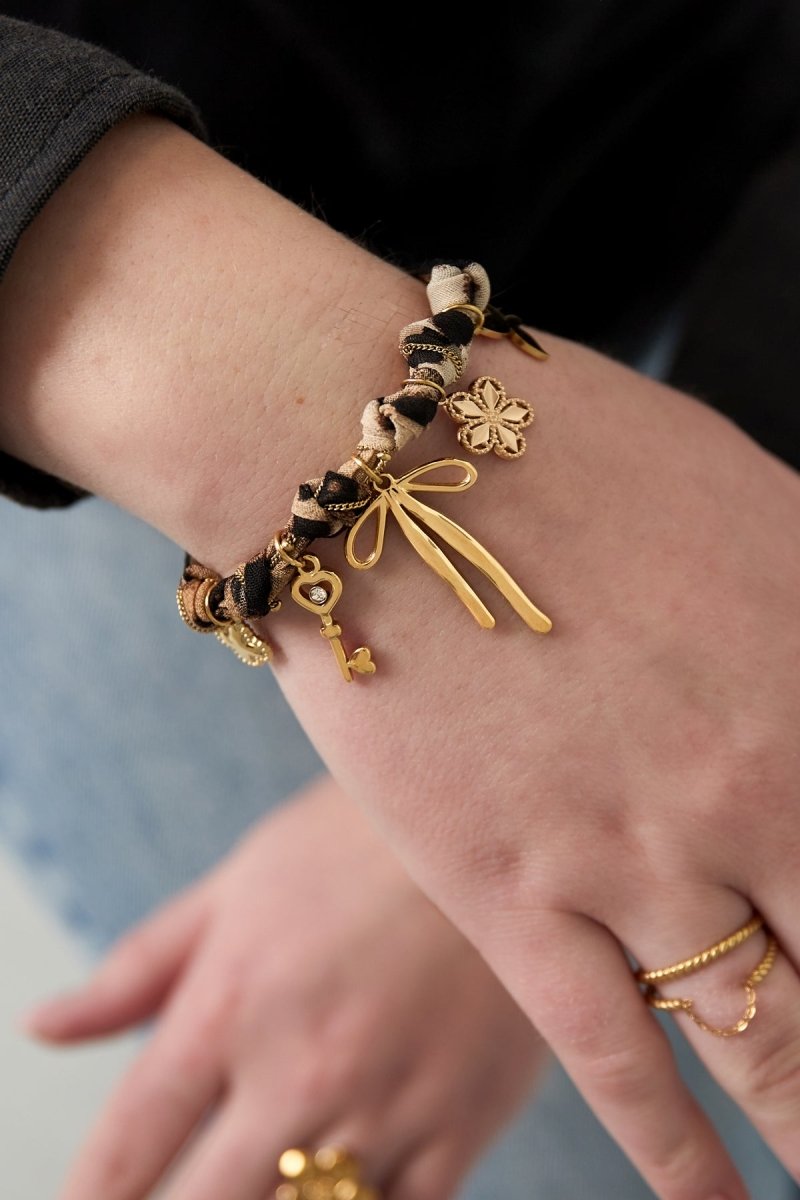 leopard trendy armbandRojaluxe