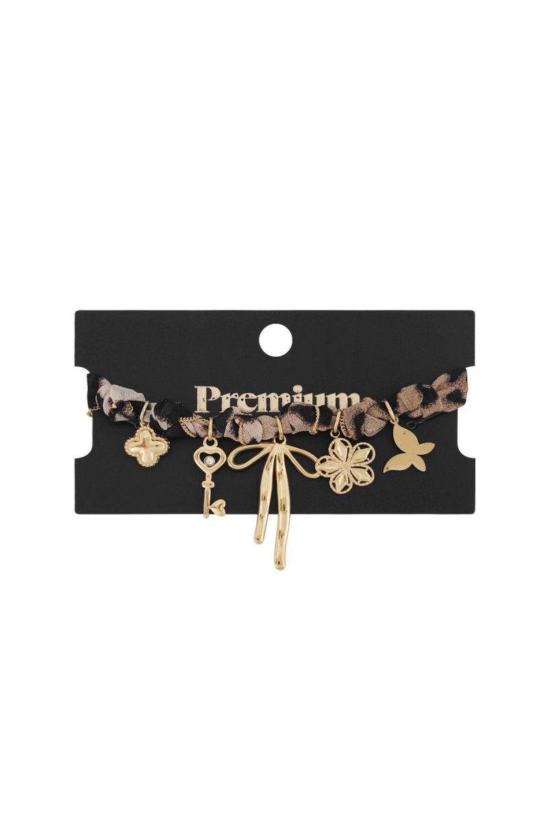 leopard trendy armbandRojaluxe