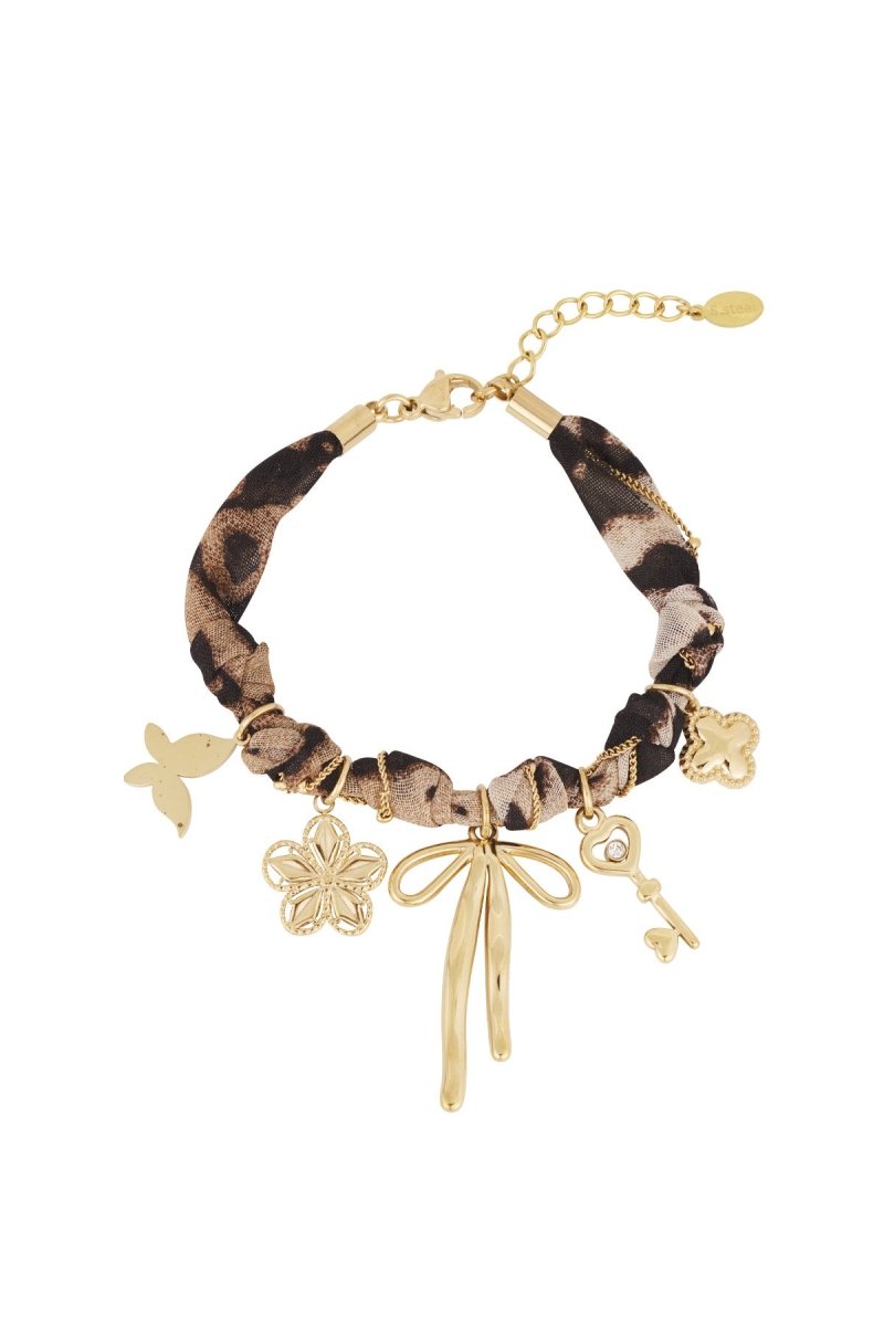 leopard trendy armbandRojaluxe
