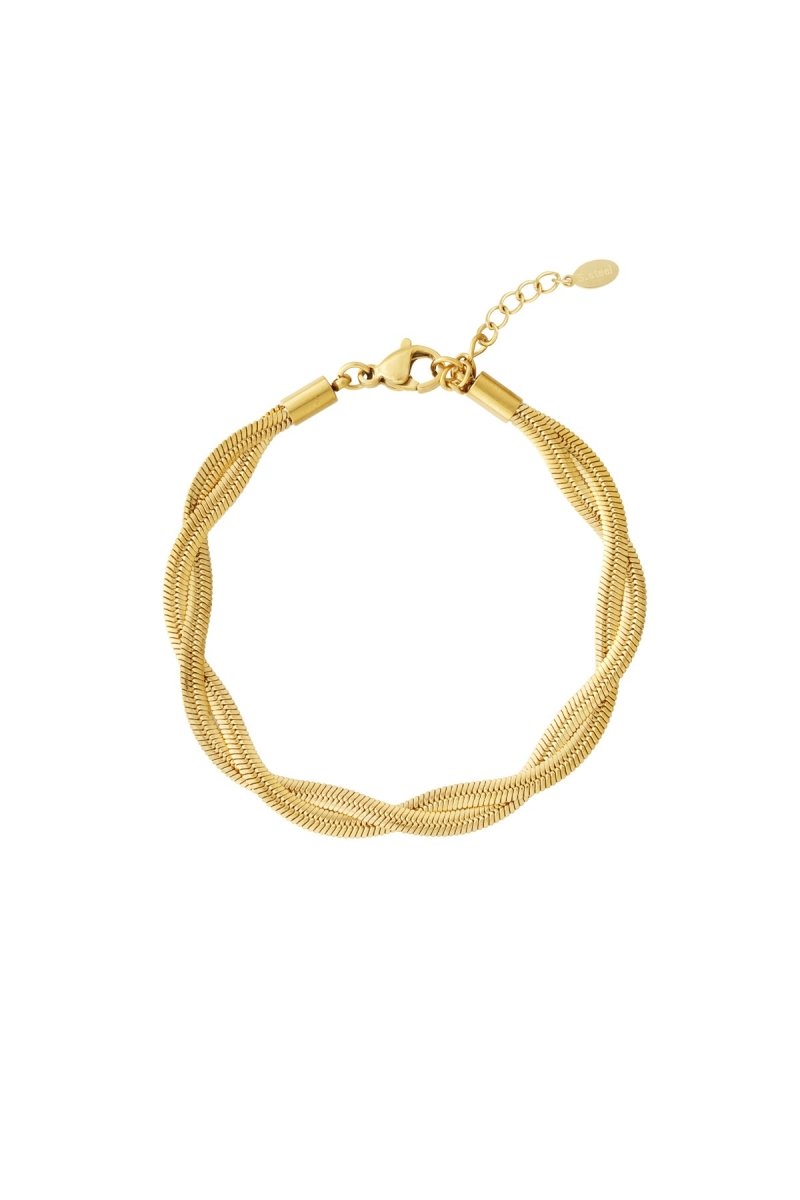 Let's Intertwine armband - 2 kleurenRojaluxe
