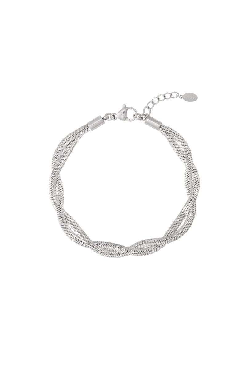 Let's Intertwine armband - 2 kleurenRojaluxe