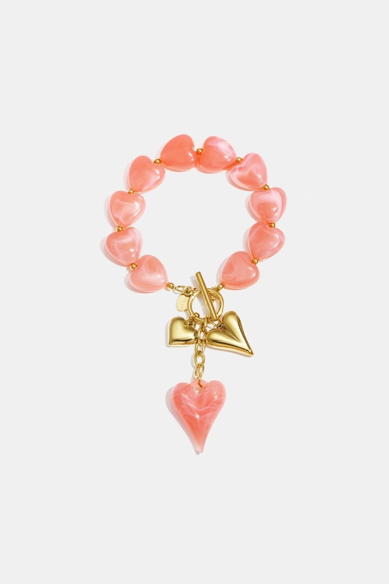 Lovella Heart armband - 3 kleurenRojaluxe