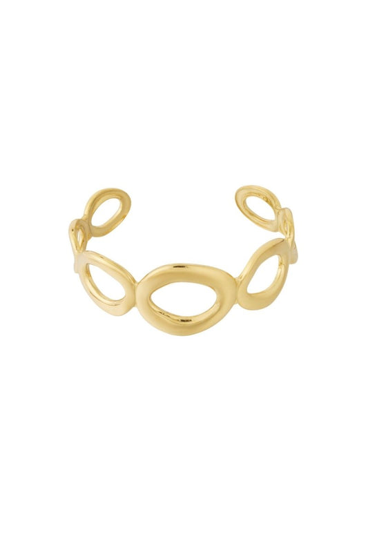 Manchet hoepel armbandRojaluxe