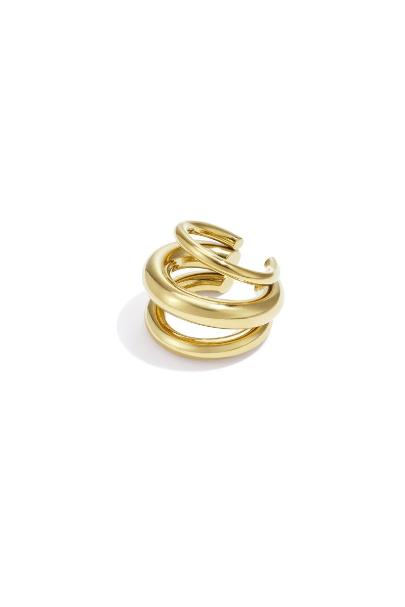 Meervoudige oormanchette – Ear cuff met gelaagd designRojaluxe