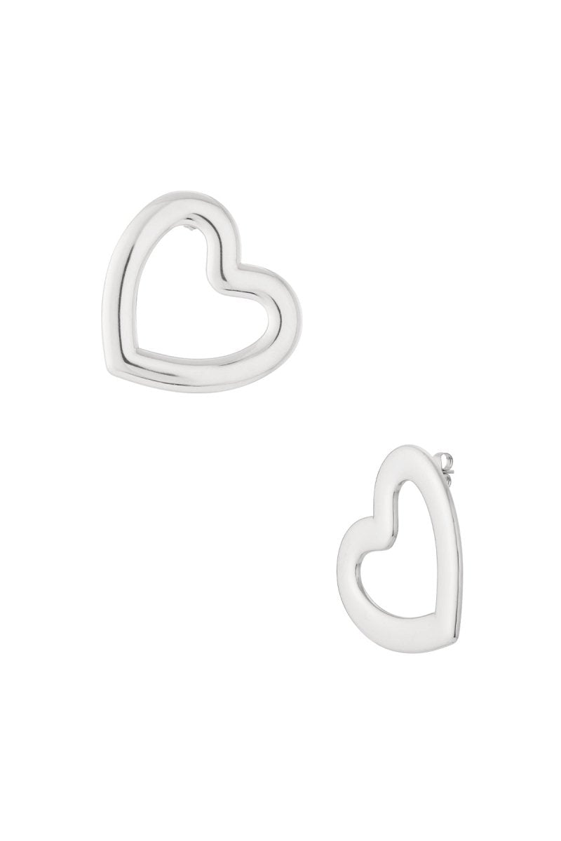 Must-have hart oorbellen - 2 kleurenRojaluxe