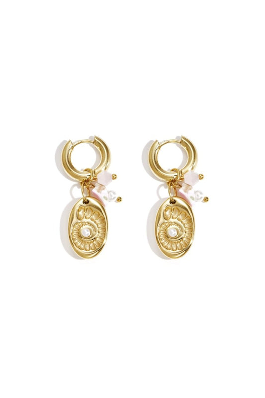 Petal Pearl Earrings - 2 kleurenRojaluxe
