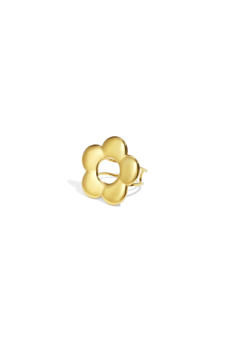 Ring met Bloemvormig Design - 2 kleurenRojaluxe