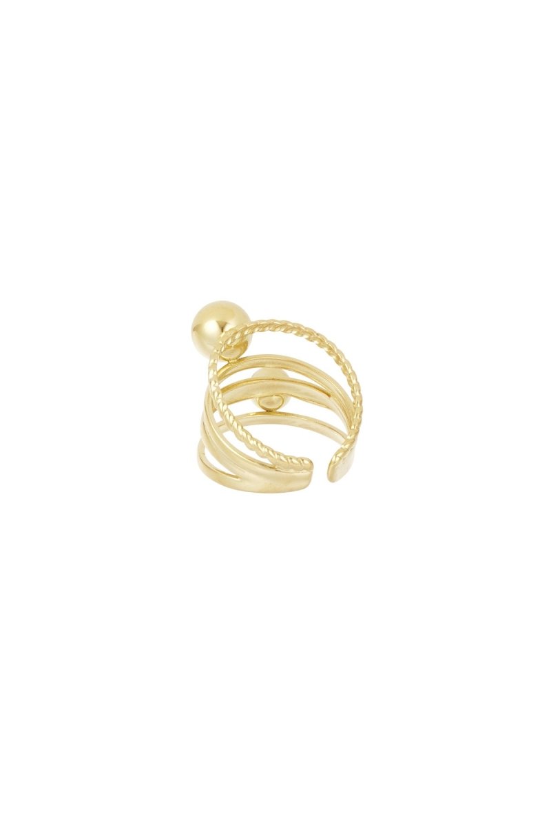 Ring met Bold Baldesign - 2 kleurenRojaluxe
