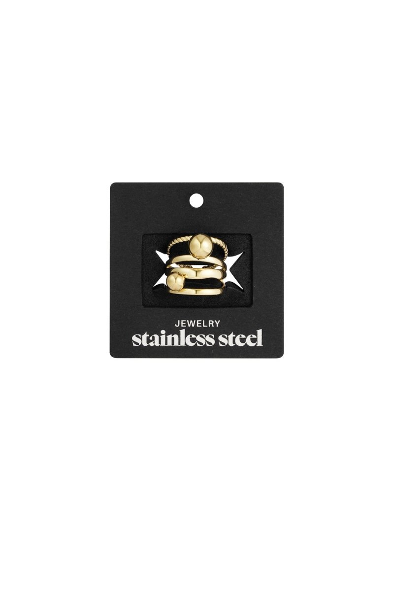 Ring met Bold Baldesign - 2 kleurenRojaluxe