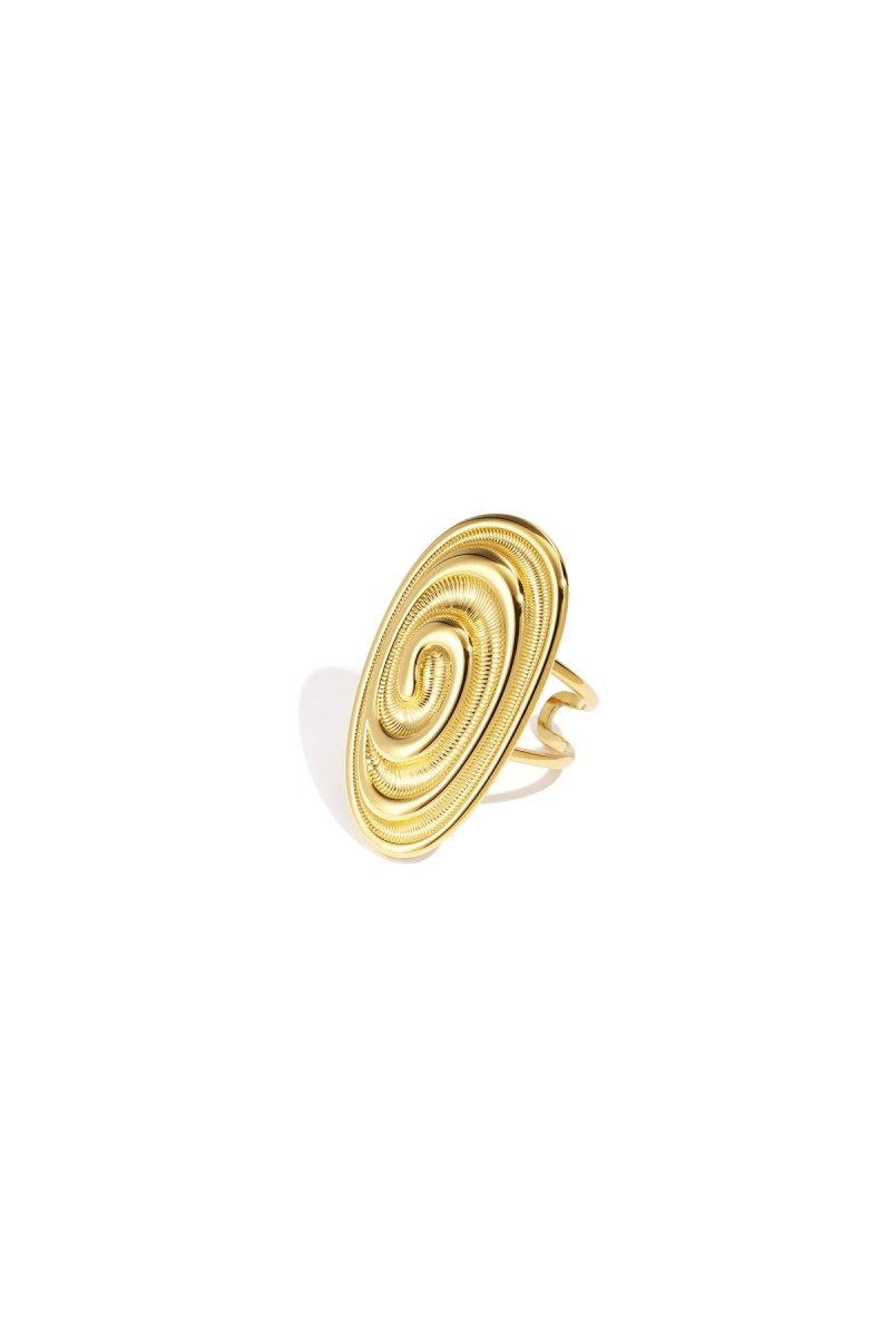 Ring met Groot Spiraal DesignRojaluxe