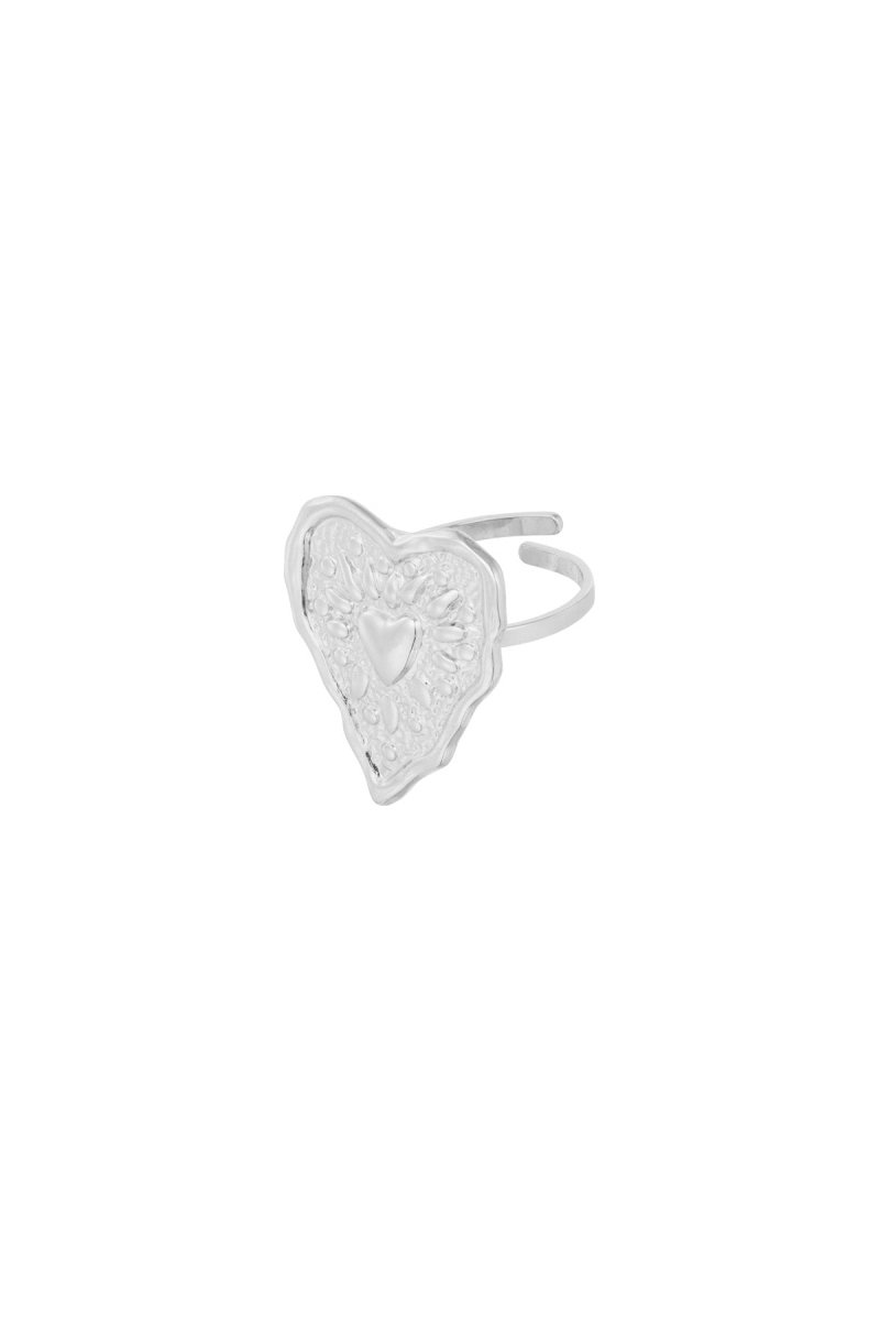 Ring met Hartdesign - 2 kleurenRojaluxe