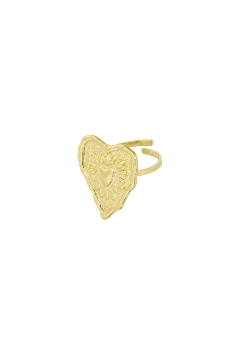 Ring met Hartdesign - 2 kleurenRojaluxe