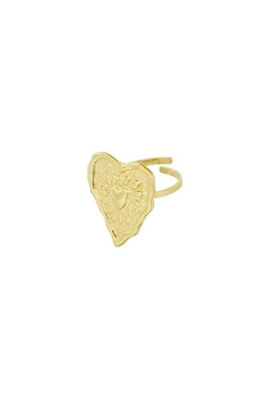 Ring met Hartdesign - 2 kleurenRojaluxe