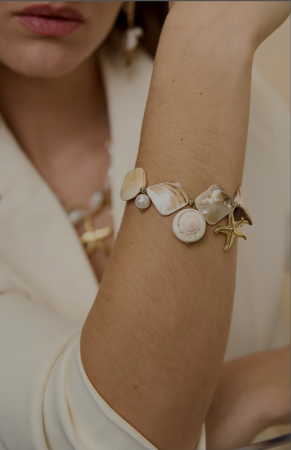 Marina Shell armband