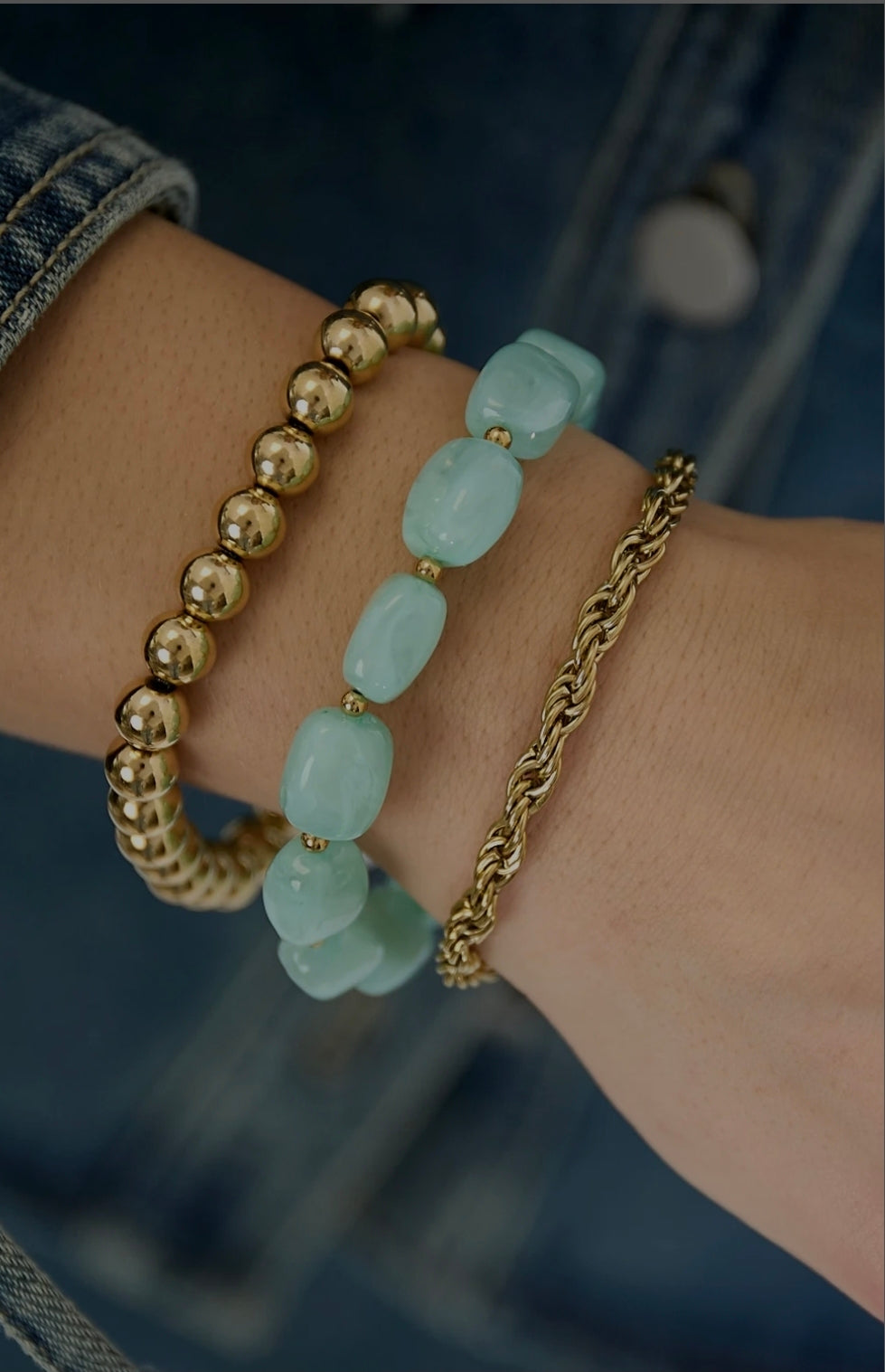 Dubbele elastische armband