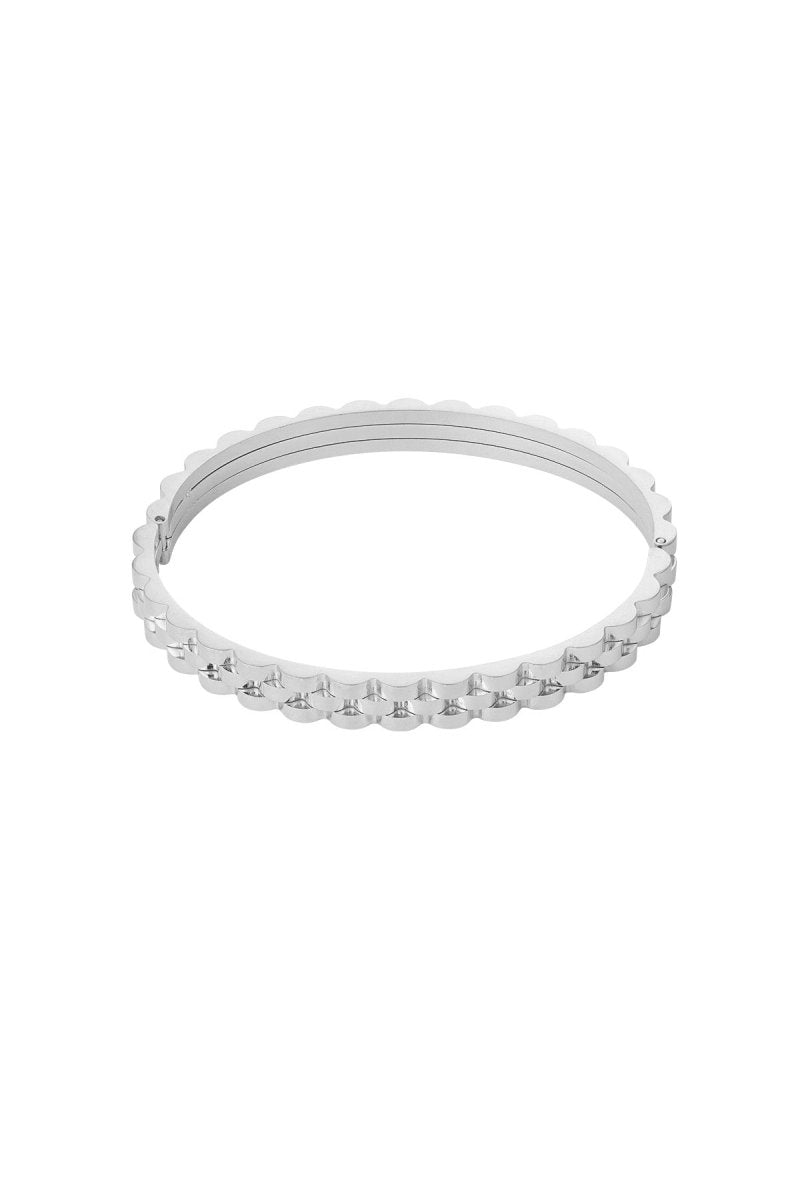 Scallop Edge Bangle - 2 kleurenRojaluxe