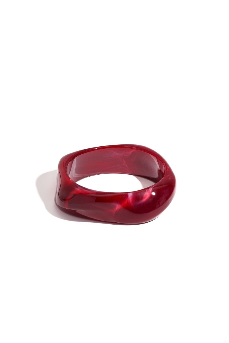 Sculpted Wave Bangle - 10 kleurenRojaluxe