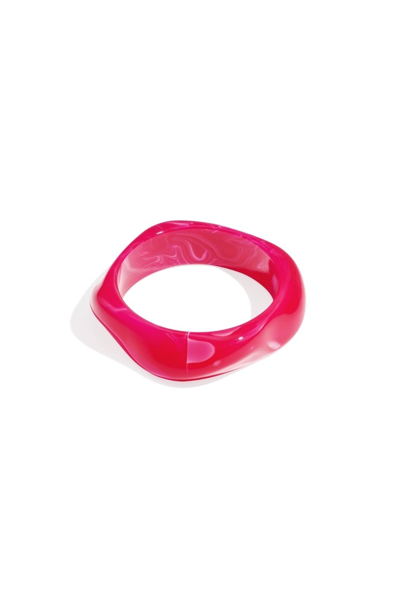 Sculpted Wave Bangle - 10 kleurenRojaluxe