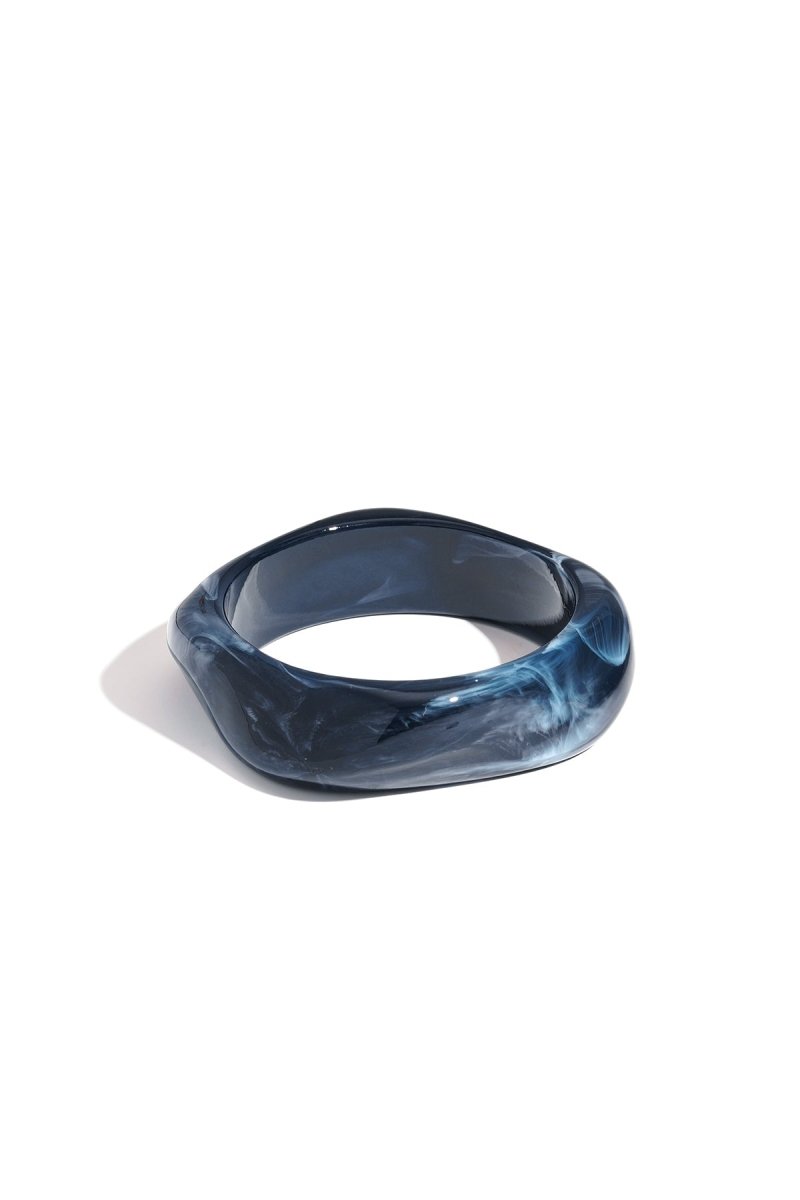 Sculpted Wave Bangle - 10 kleurenRojaluxe