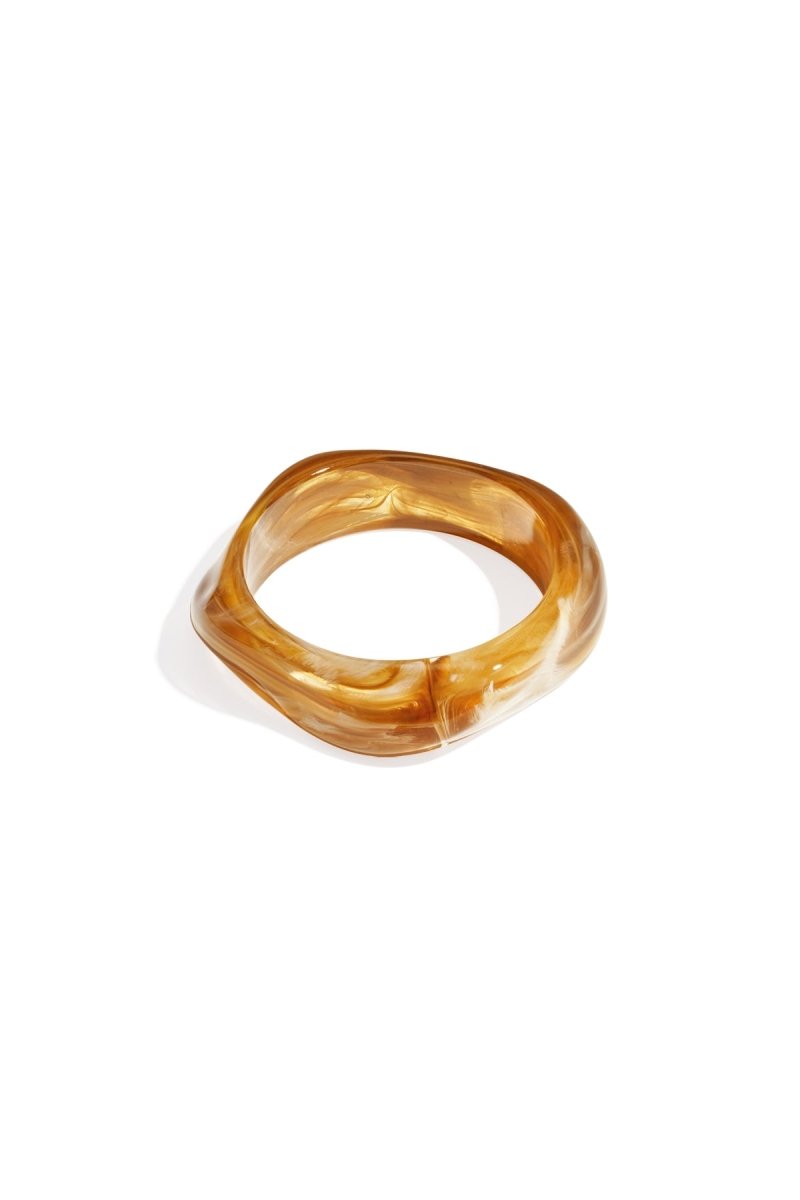 Sculpted Wave Bangle - 10 kleurenRojaluxe