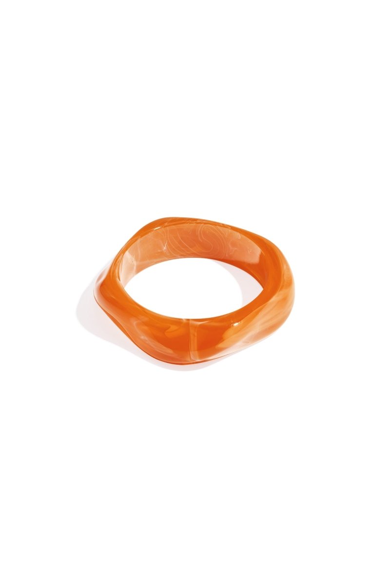 Sculpted Wave Bangle - 10 kleurenRojaluxe