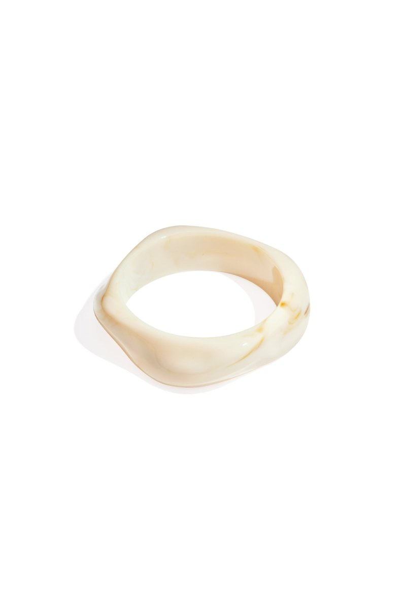 Sculpted Wave Bangle - 10 kleurenRojaluxe