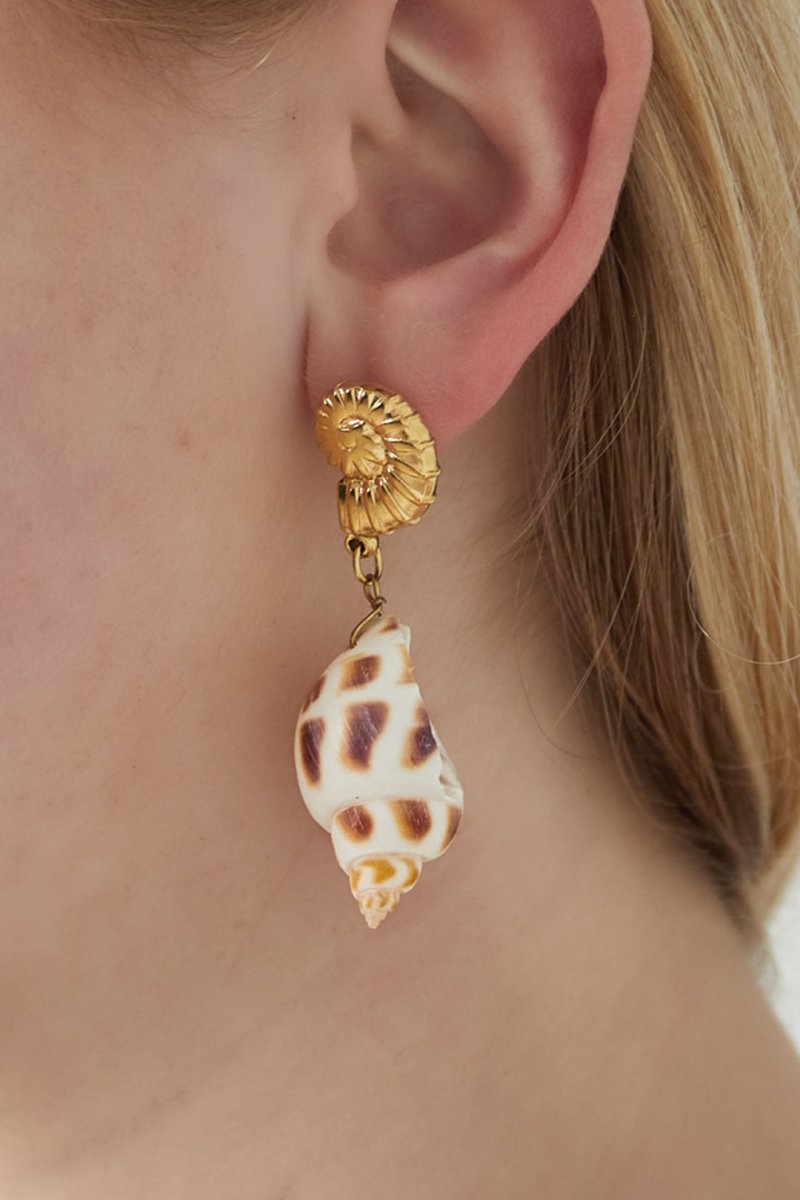 Seashell Elegance OorbellenRojaluxe