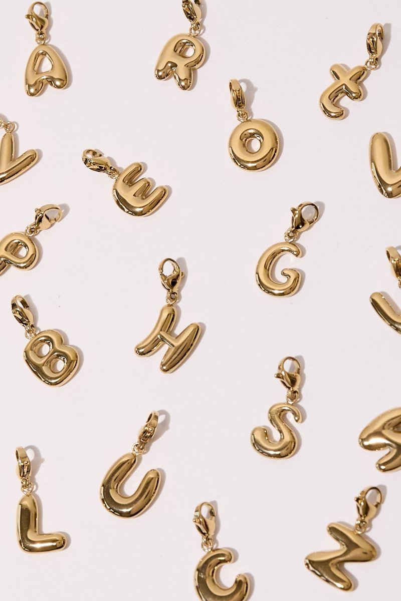 Sieraden bedel letter - 26 variantenRojaluxe