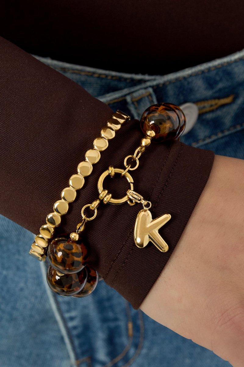 Sieraden bedel letter - 26 variantenRojaluxe