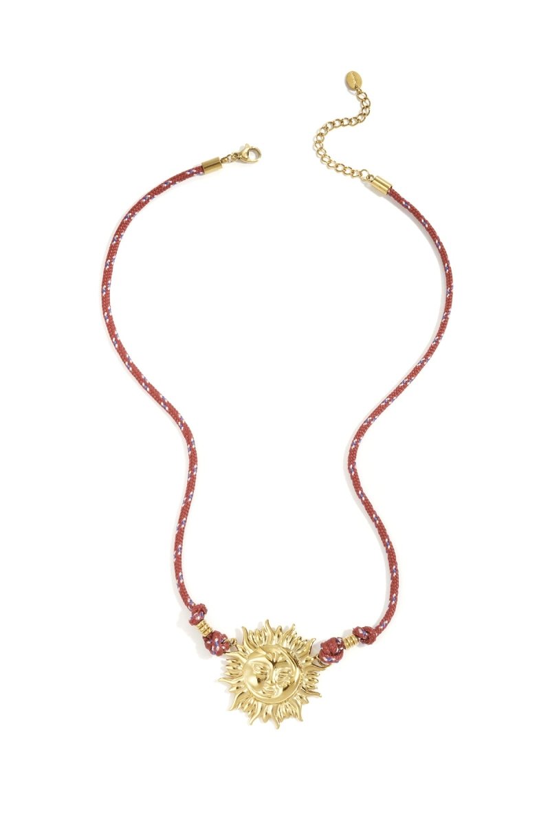 Solar Spirit Rope NecklaceRojaluxe