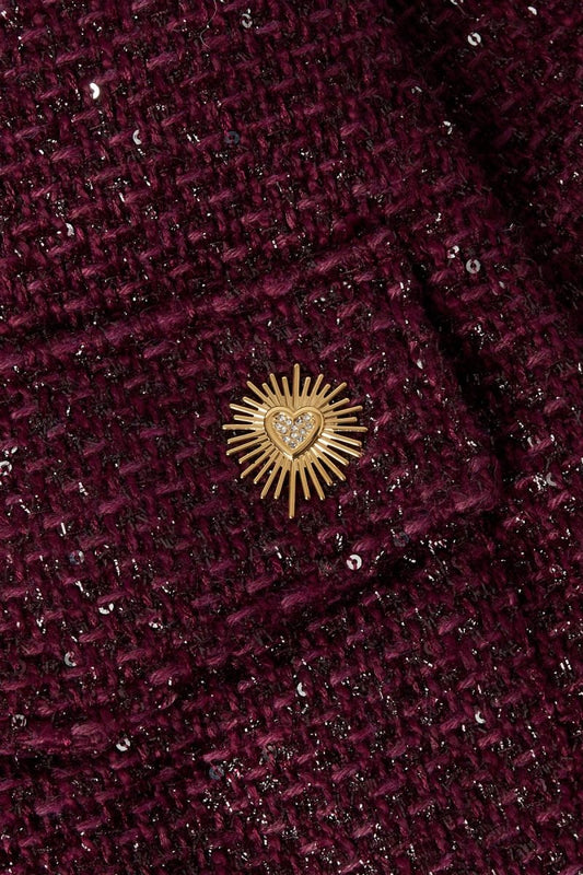 Sparkling Heartburst Broche - 2 kleurenRojaluxe