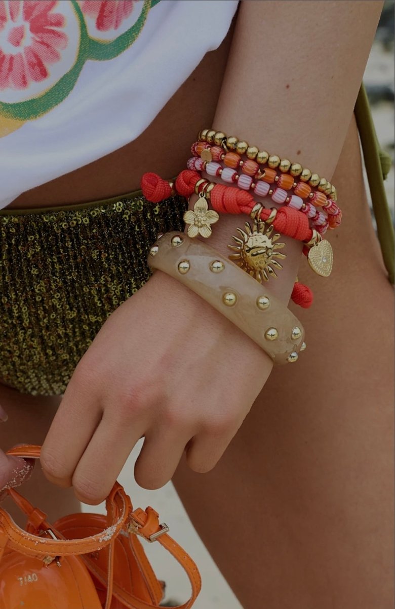 Studded Resin BangleRojaluxe