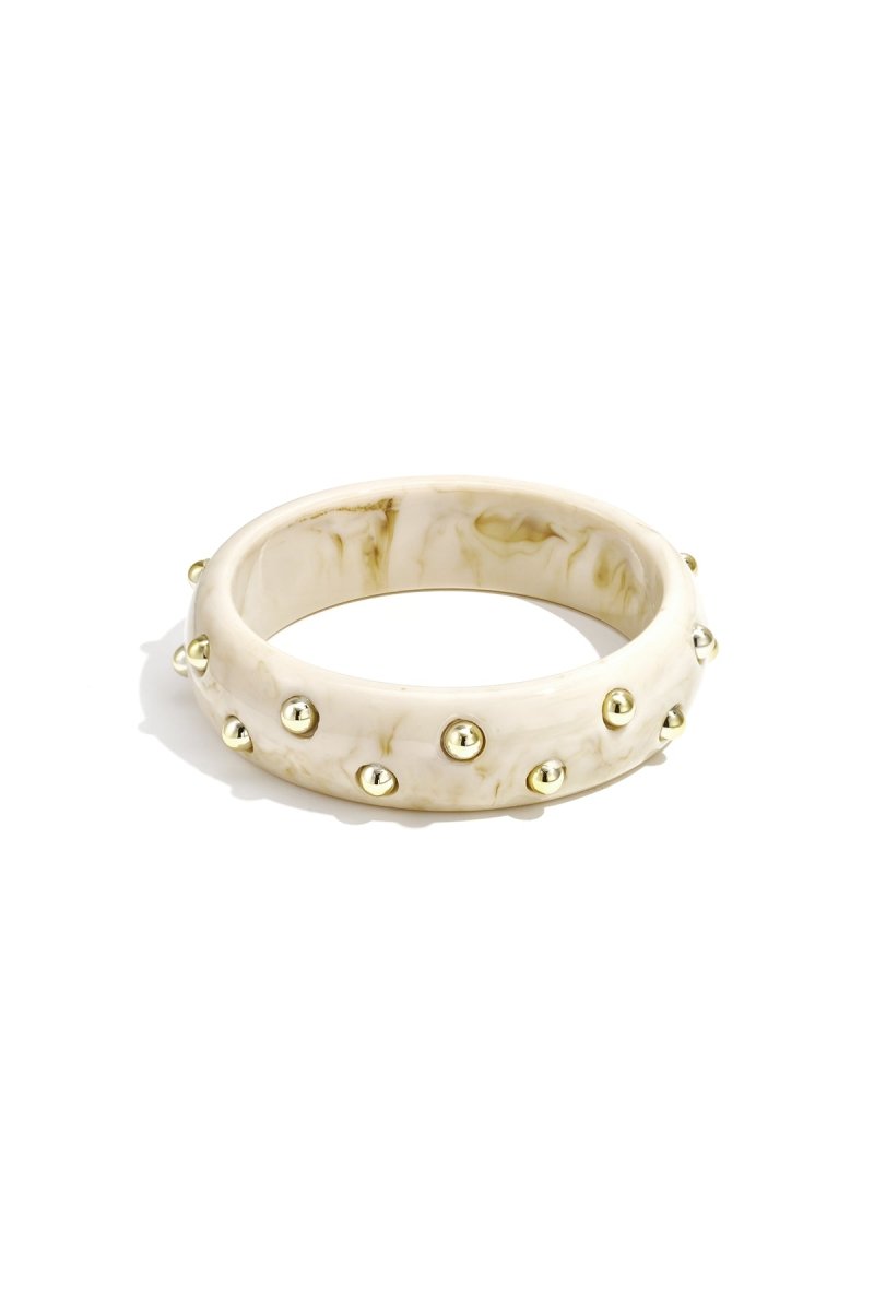 Studded Resin BangleRojaluxe