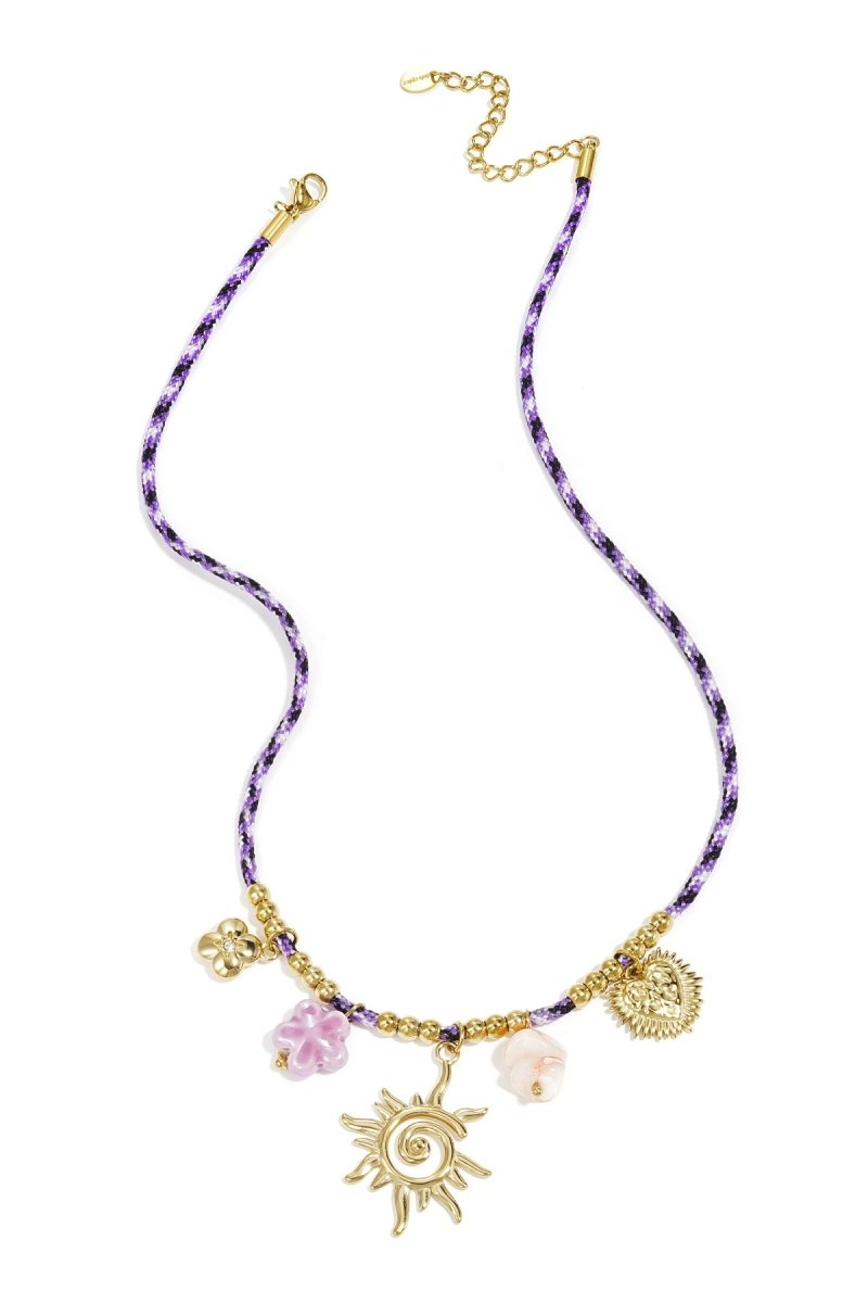Sunny Charms Rope NecklaceRojaluxe
