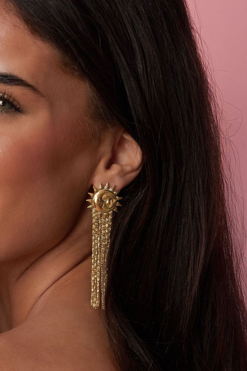 Sunrise Tassel EarringsRojaluxe