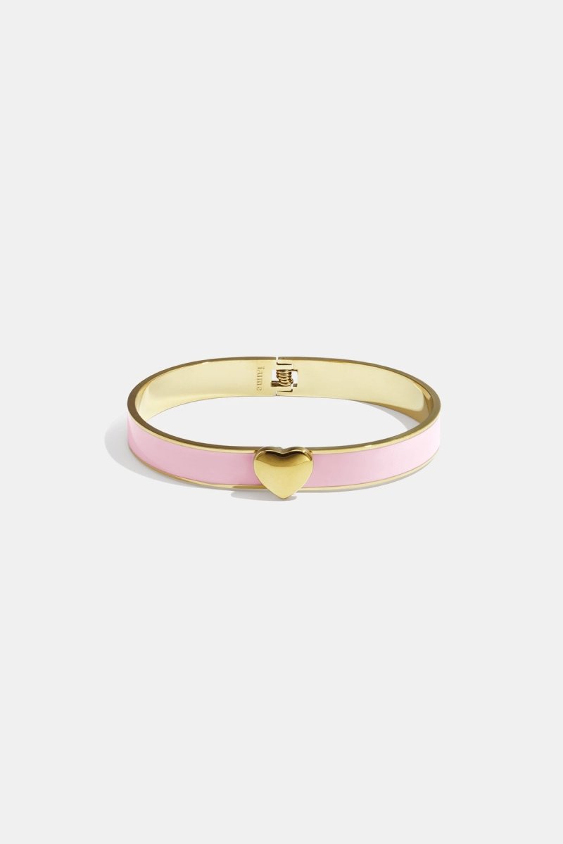 Sweet Heart Enamel Bangle - 5 kleurenRojaluxe