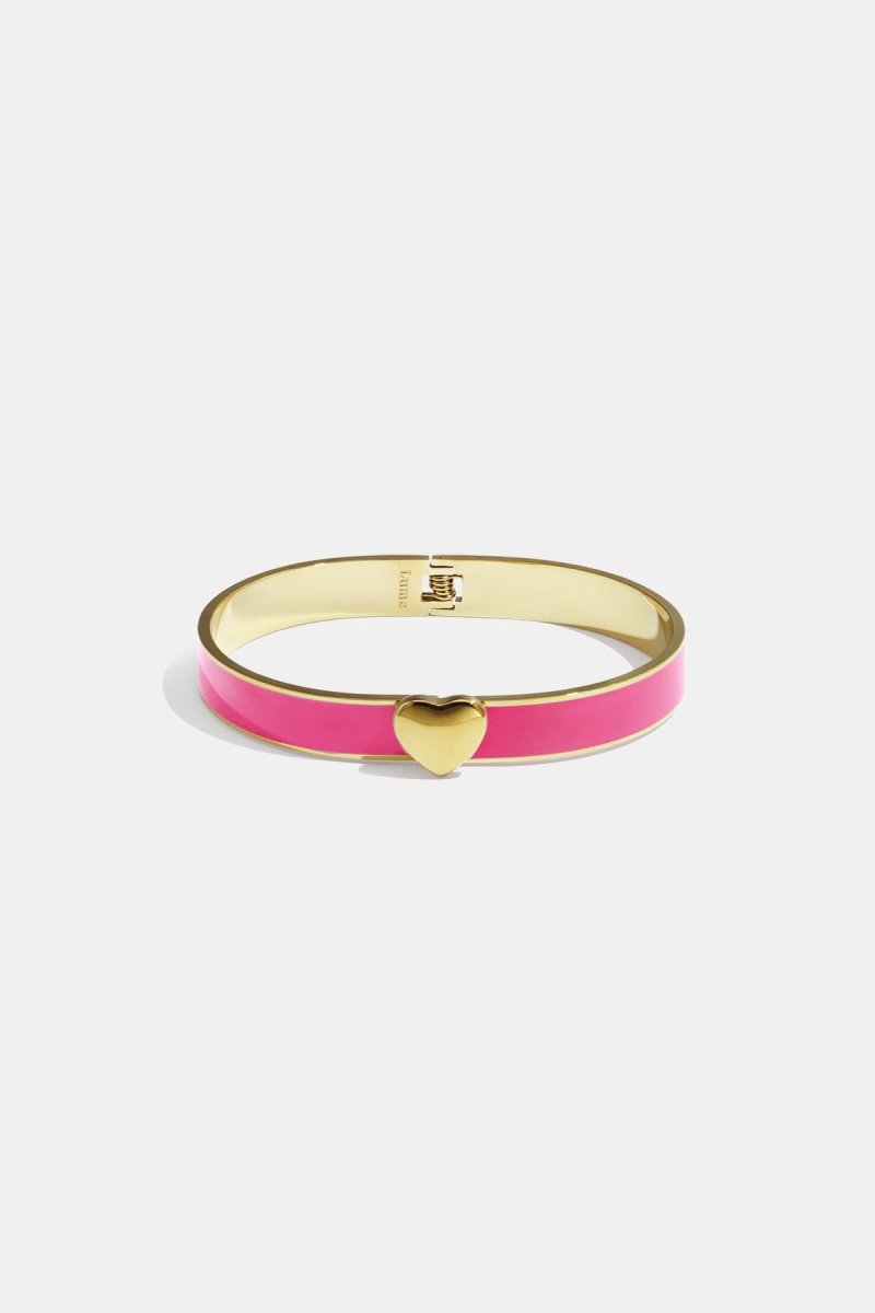 Sweet Heart Enamel Bangle - 5 kleurenRojaluxe