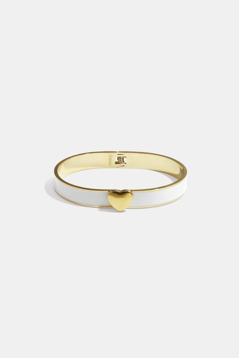 Sweet Heart Enamel Bangle - 5 kleurenRojaluxe