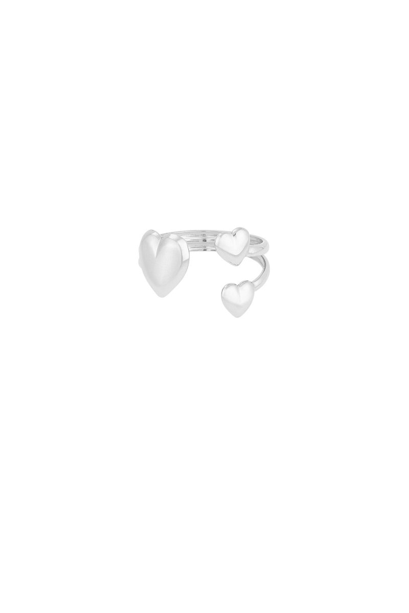 Trio Heartbeat Ring - 2 kleurenRojaluxe