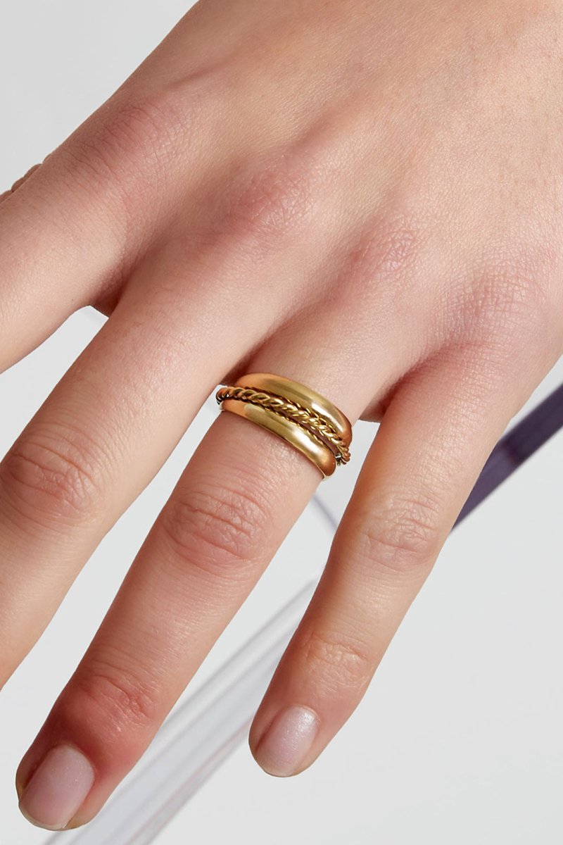 triple rings ringRojaluxe