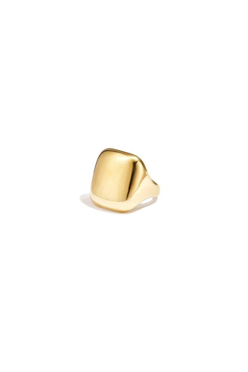 Vierkante statement ringRojaluxe