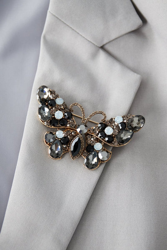 Vlinder Broche - 3 kleurenRojaluxe