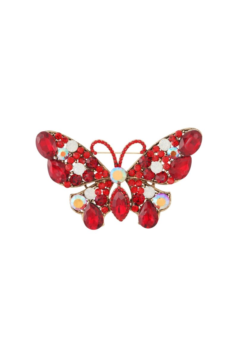 Vlinder Broche - 3 kleurenRojaluxe