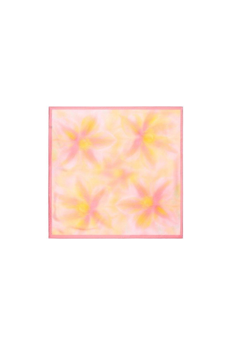 Zomersjaals met bloemenprint, casual, polyester, dagelijkse accessoiresRojaluxe